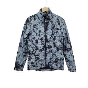 The North Face Thermoball Eco Puffer Jacket Blue-Gray Black Tie Dye Size Small